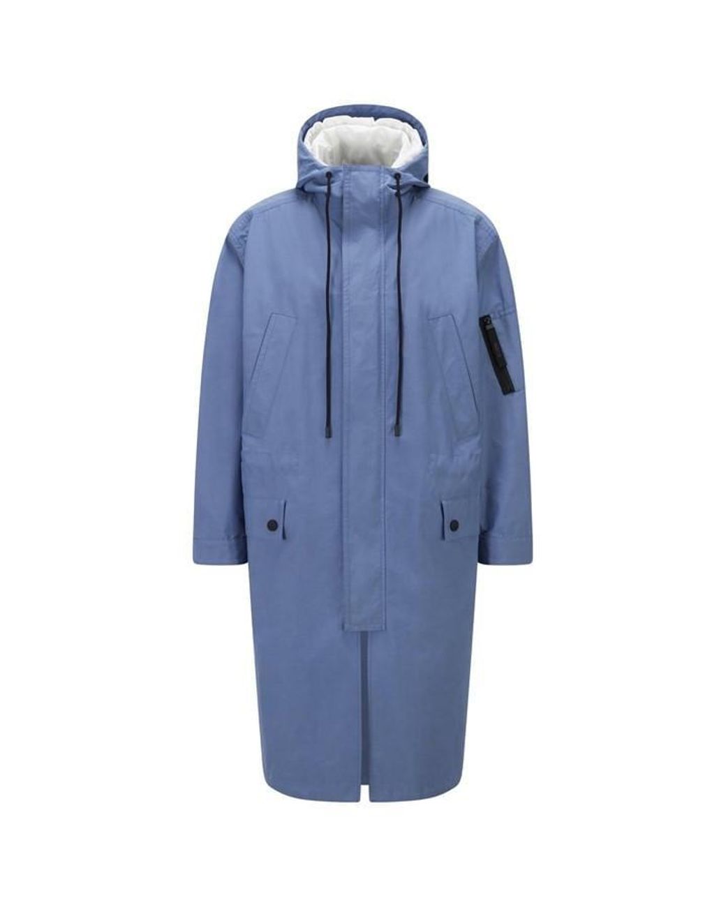 Boss Blue Civast 10213383 01 Overcoat for men