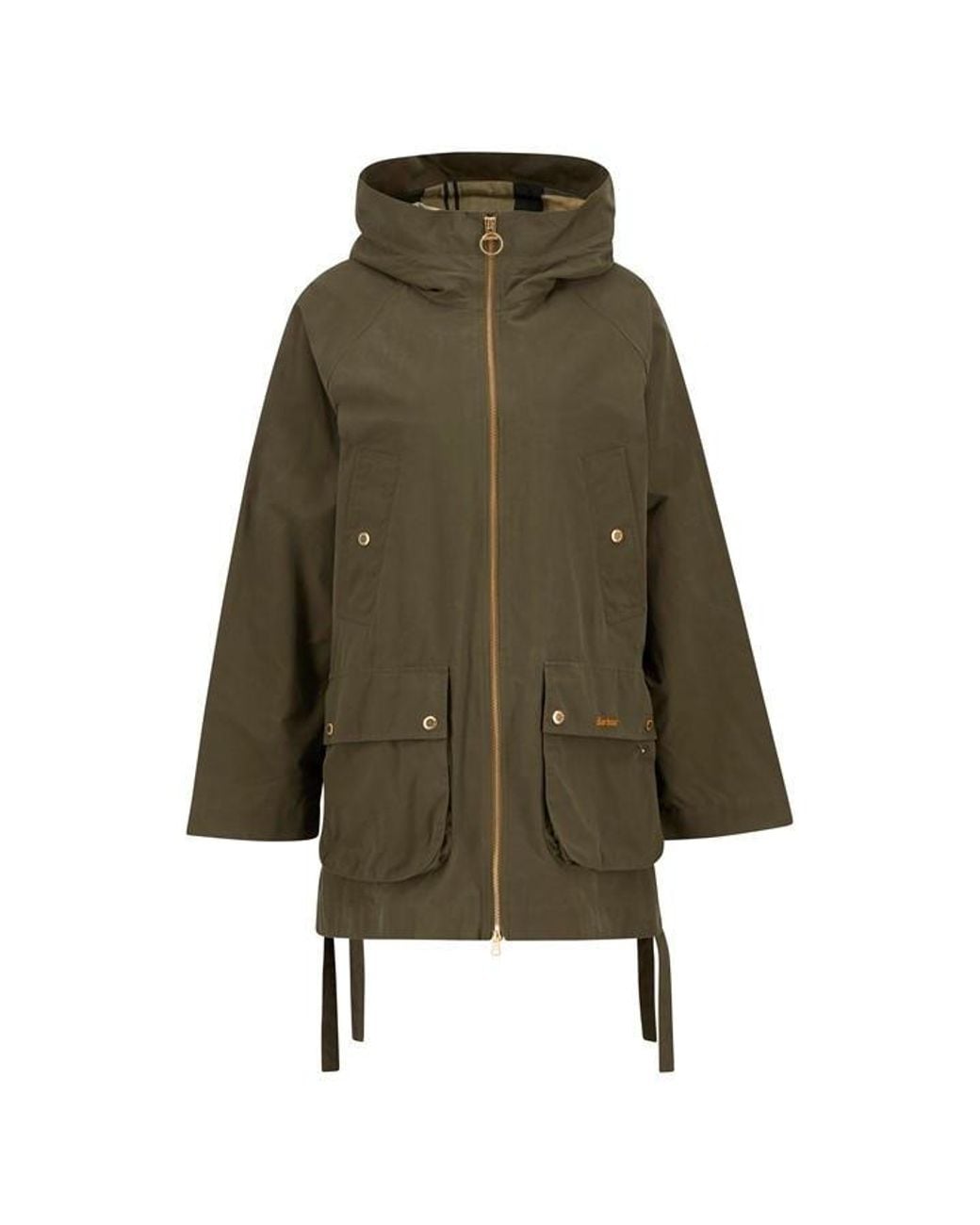 Barbour Green Rain Anorak Jacket