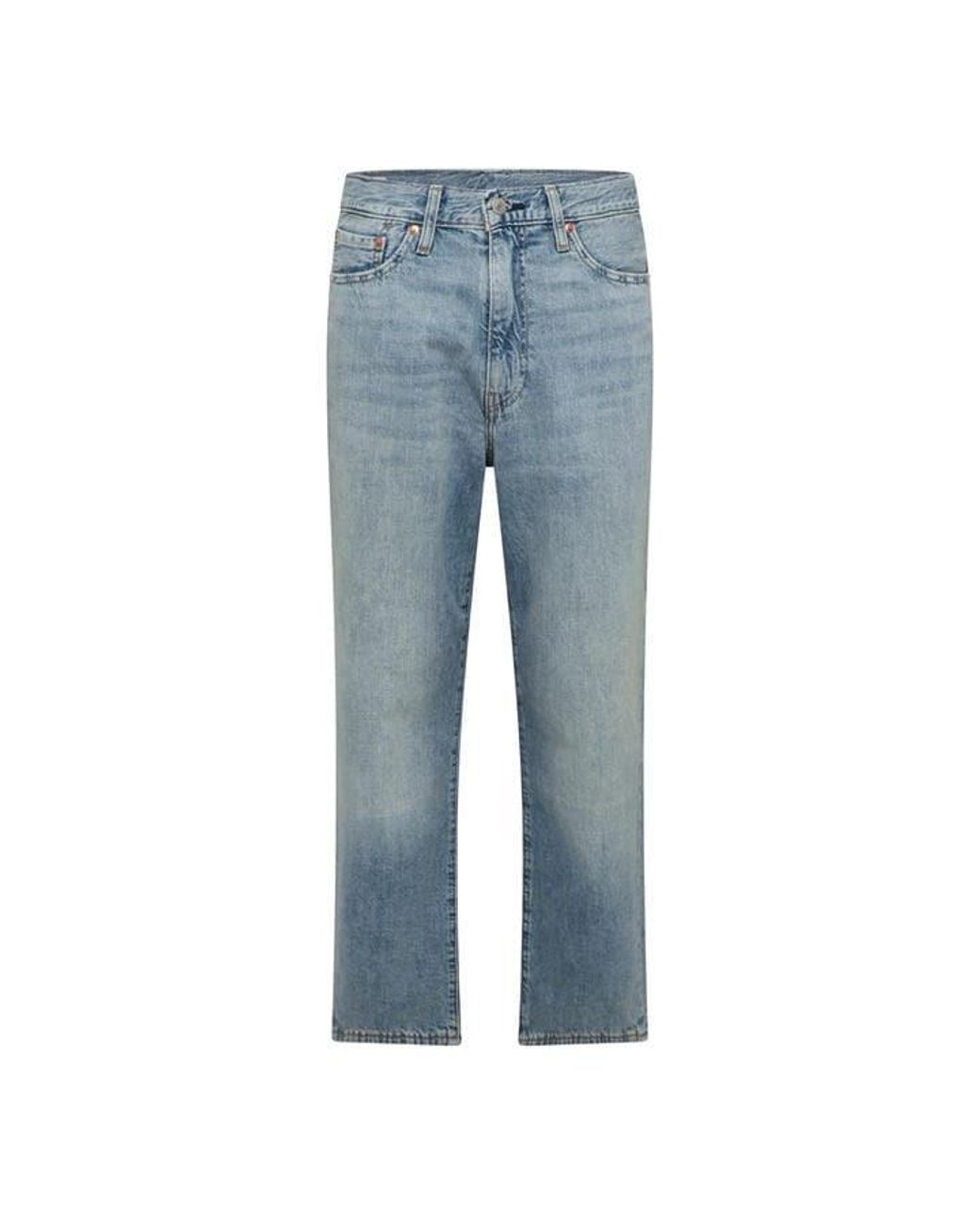 Levi's Blue 568 Loose Straight Jeans for men
