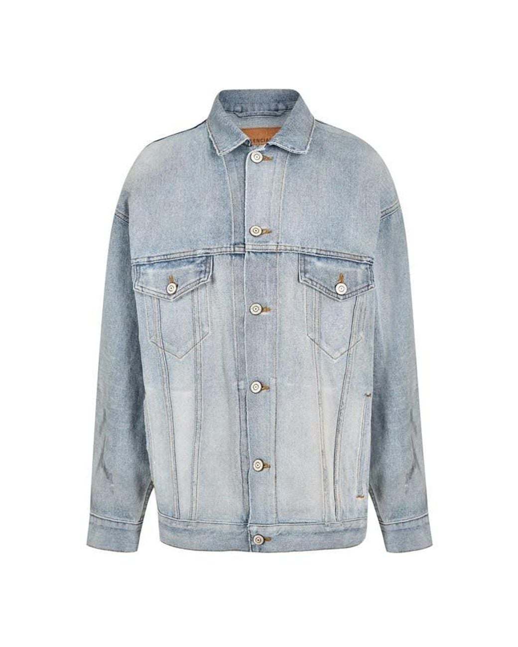 Balenciaga Blue Denim Jacket