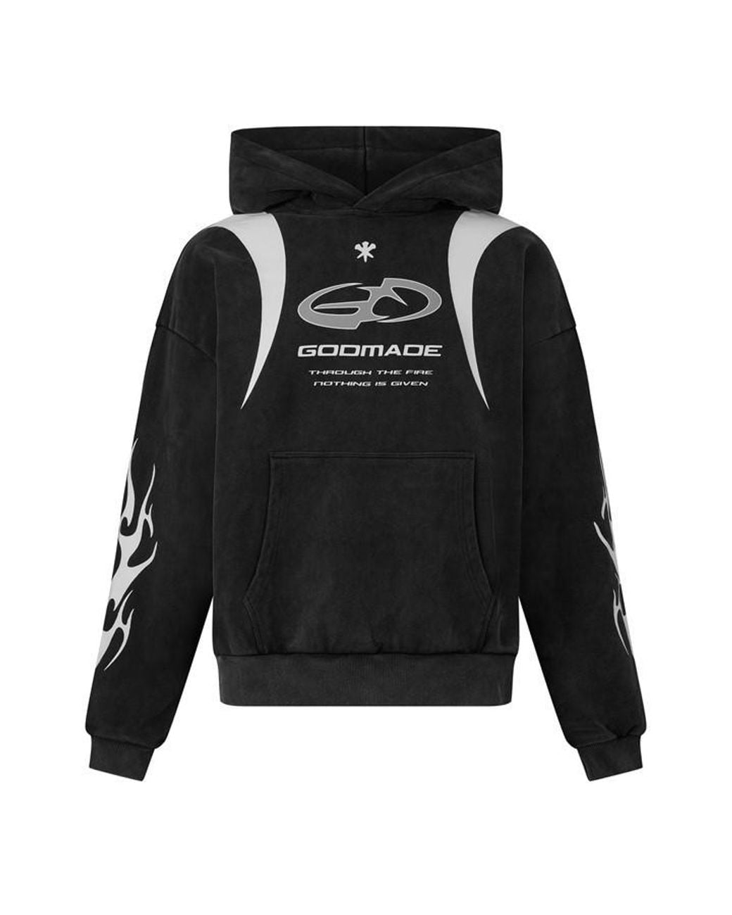 God Made Black Rtp Hd Overhead Hoodie for men