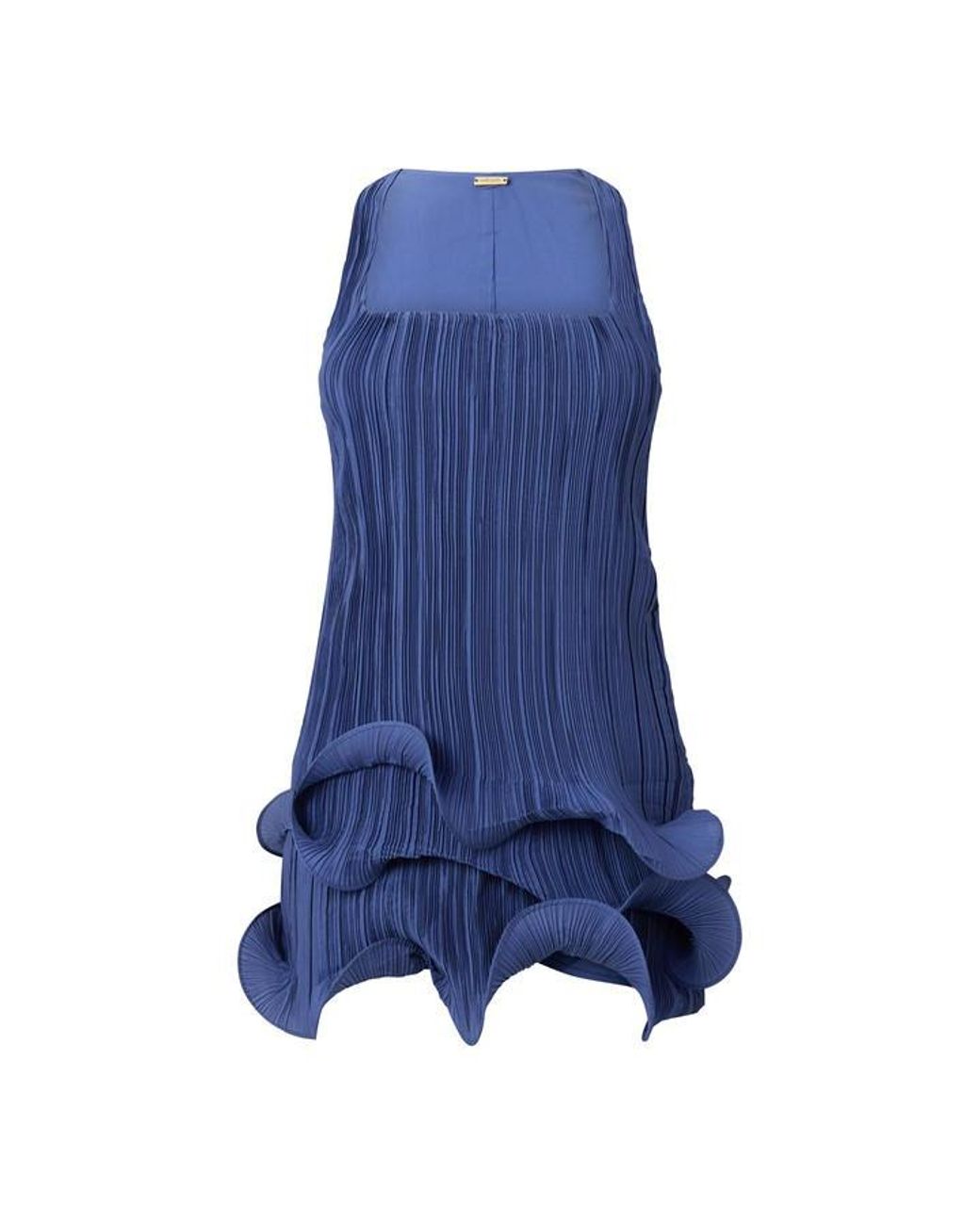 Cult Gaia Blue Marsa Mini Dress