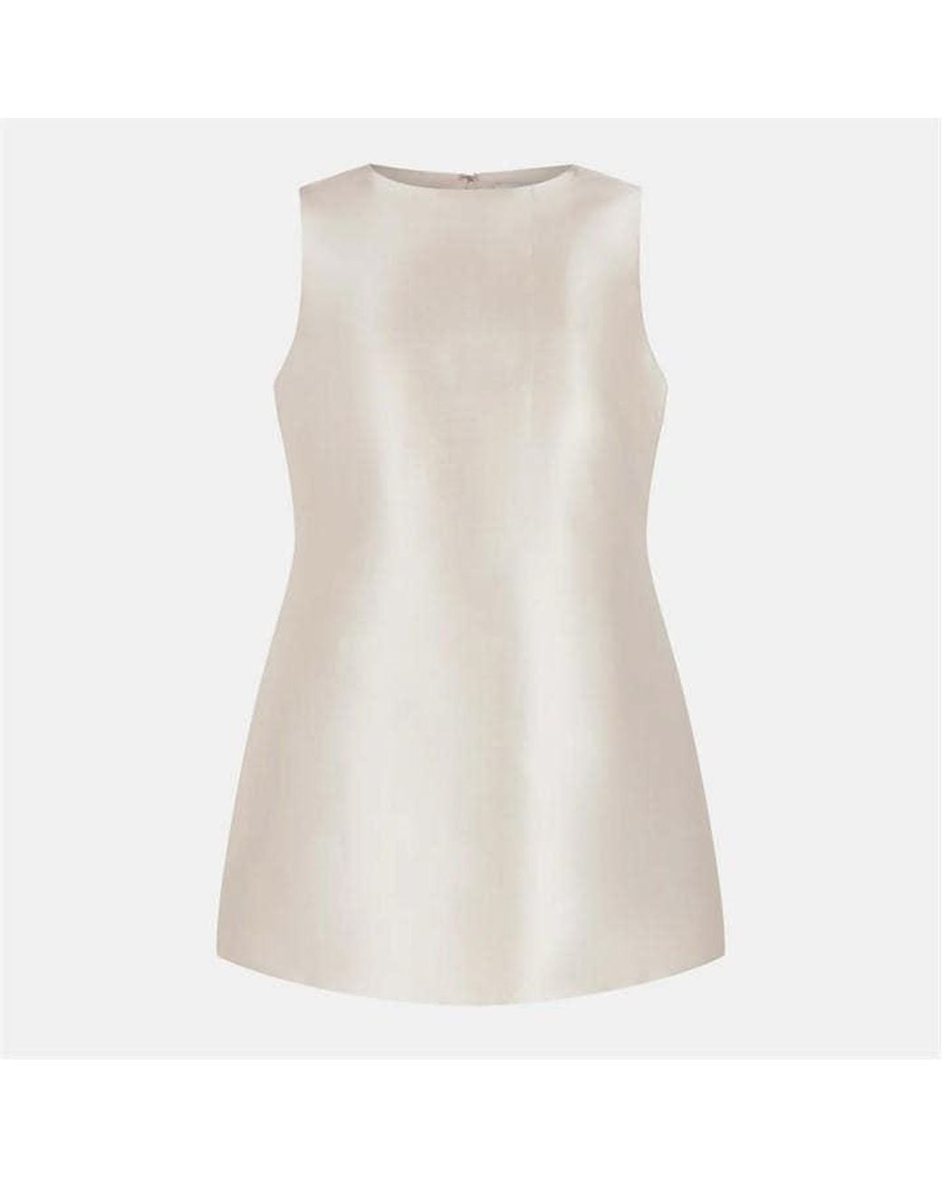 Odd Muse Black Tall Ultimate Muse Satin Shift Dress