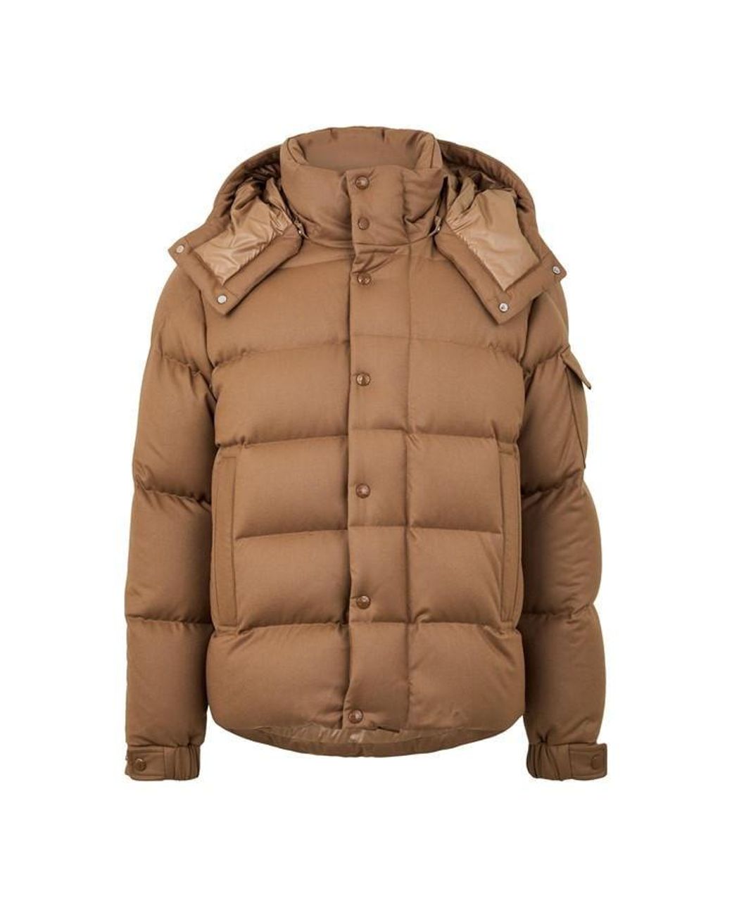 Moncler Brown Moncler Vezere Puffer Down Jacket for men
