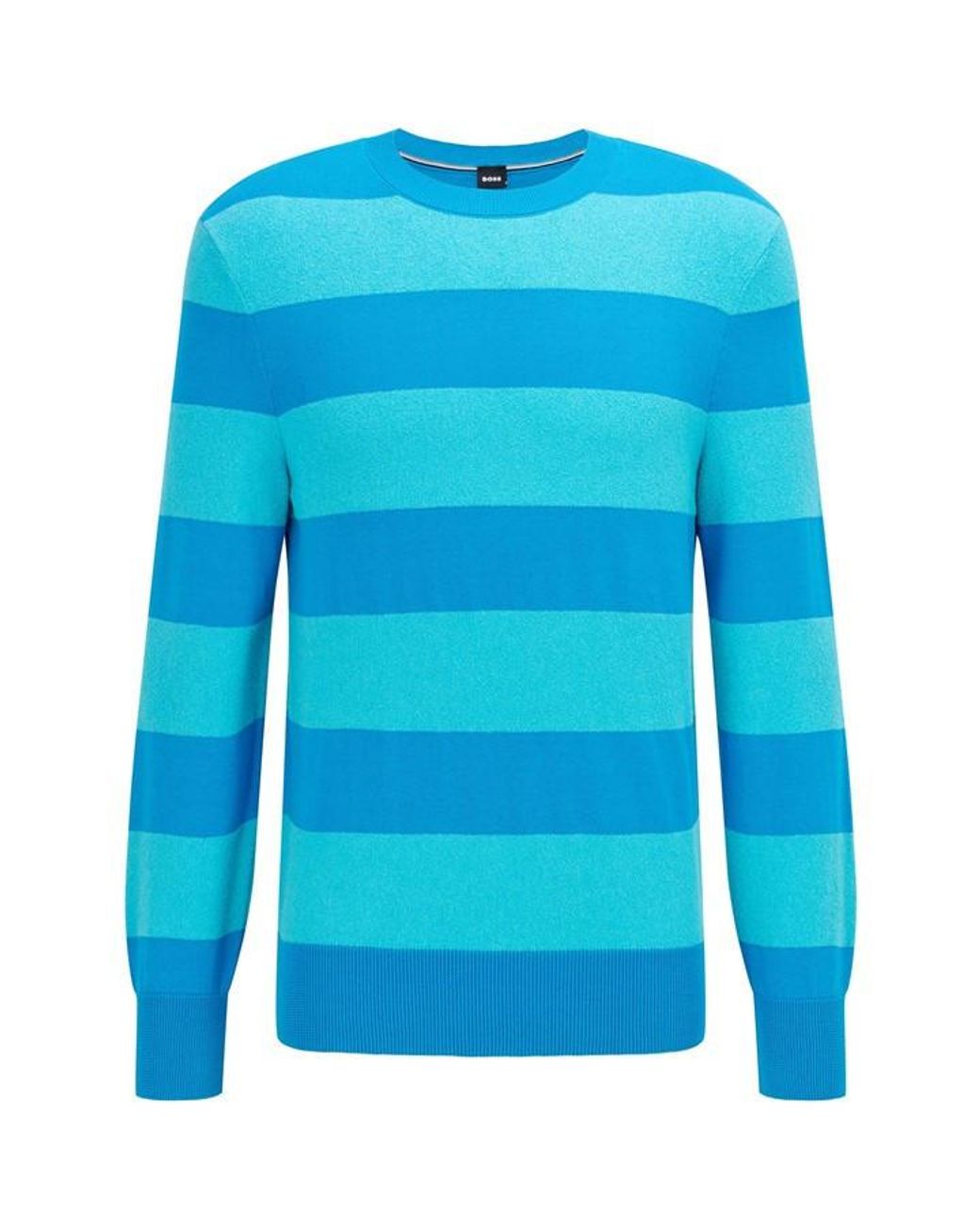 Boss Blue Eromeo Crew Sweater for men