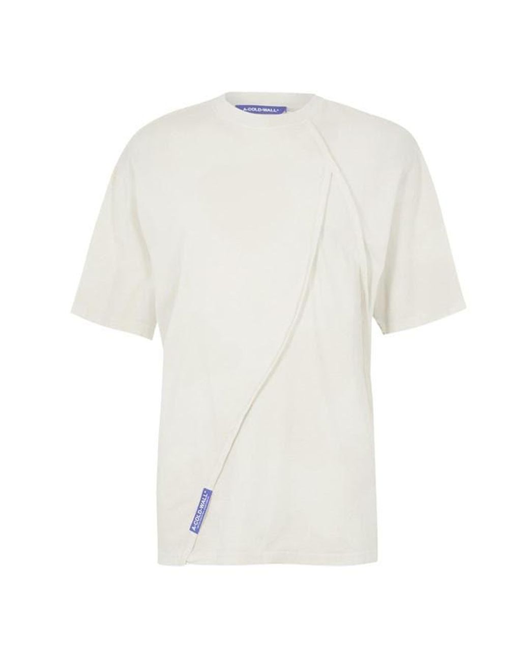 A_COLD_WALL* Natural Chartered T-Shirt for men