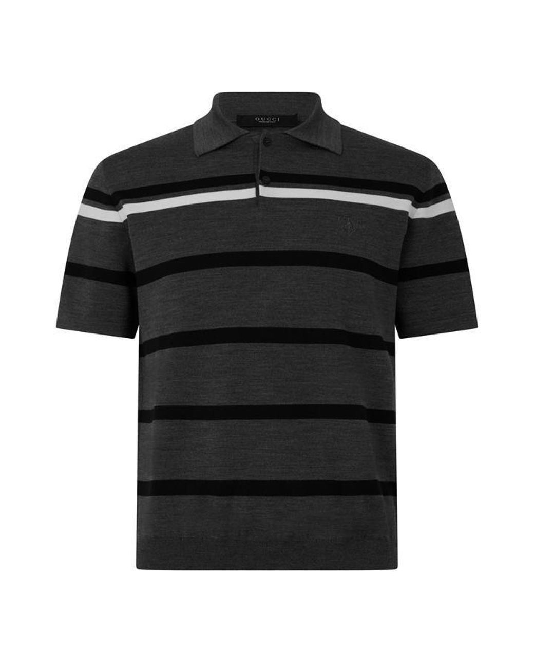 Gucci Black Ao Gg Stripe Sn64 for men