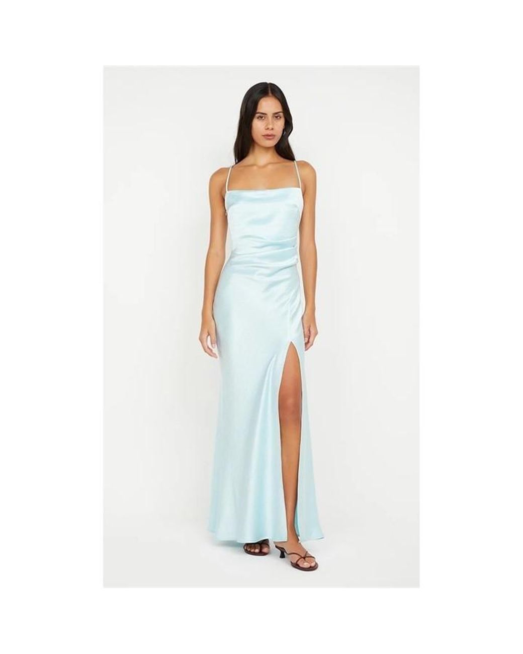 Bec & Bridge Blue Nadia Long Maxi Dress