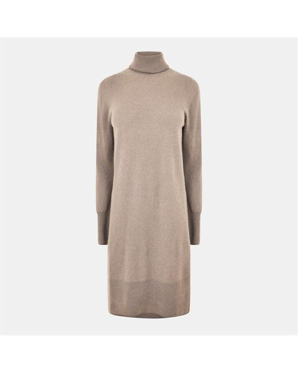 Joseph Brown Long Cashmere Maxi Dress