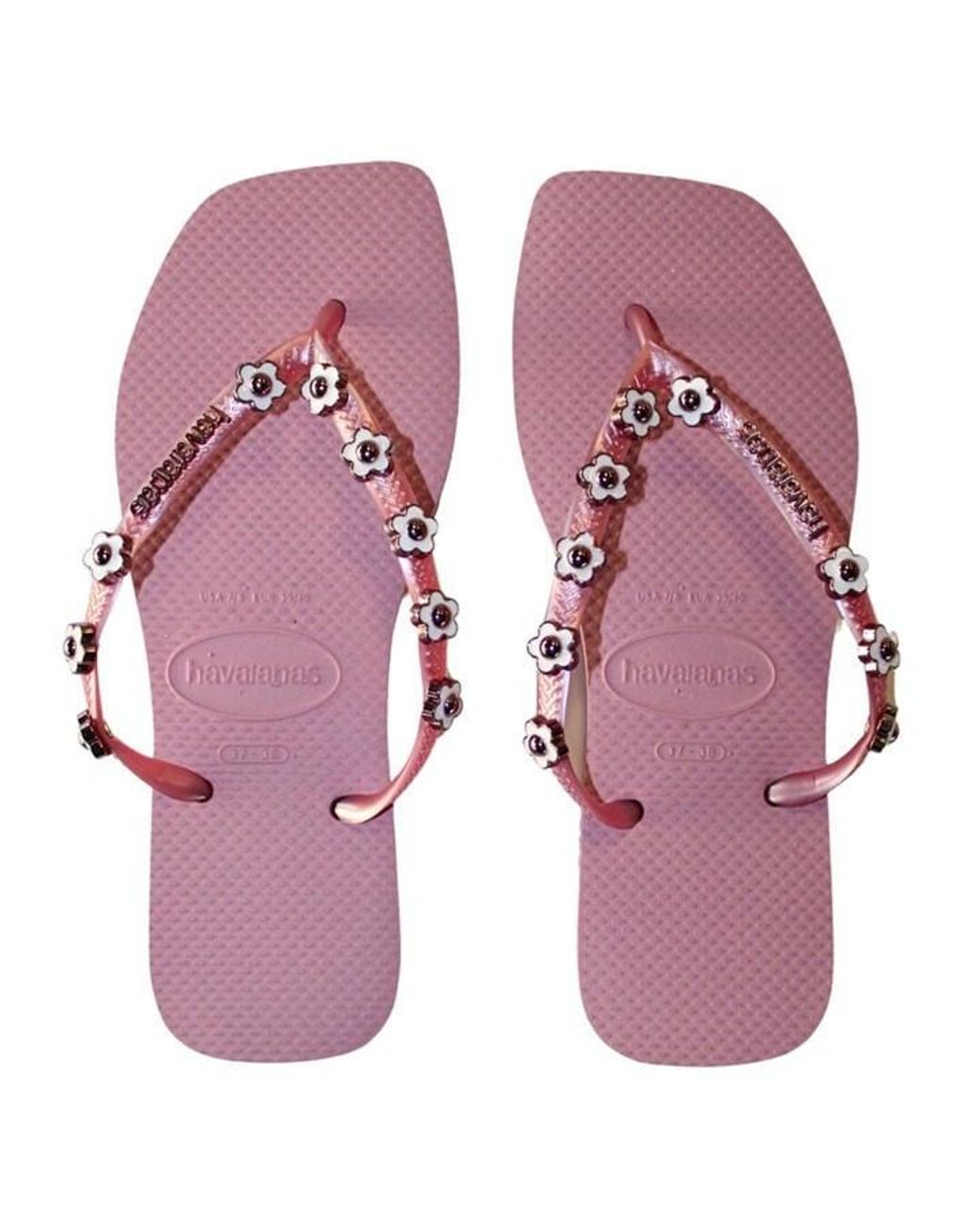 Havaianas Purple Square Stylish Flip Flops