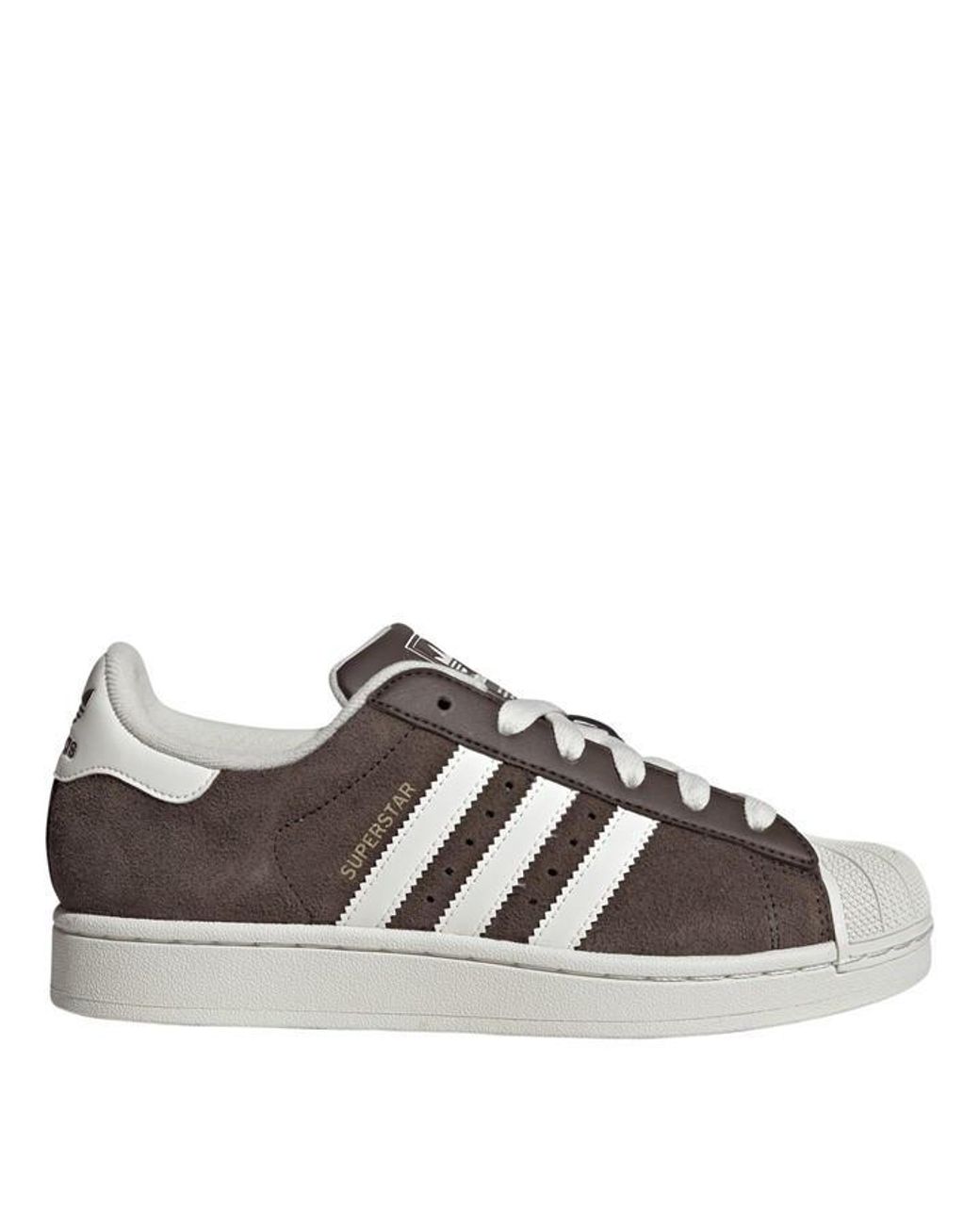 Adidas Originals Brown Superstar Sneakers