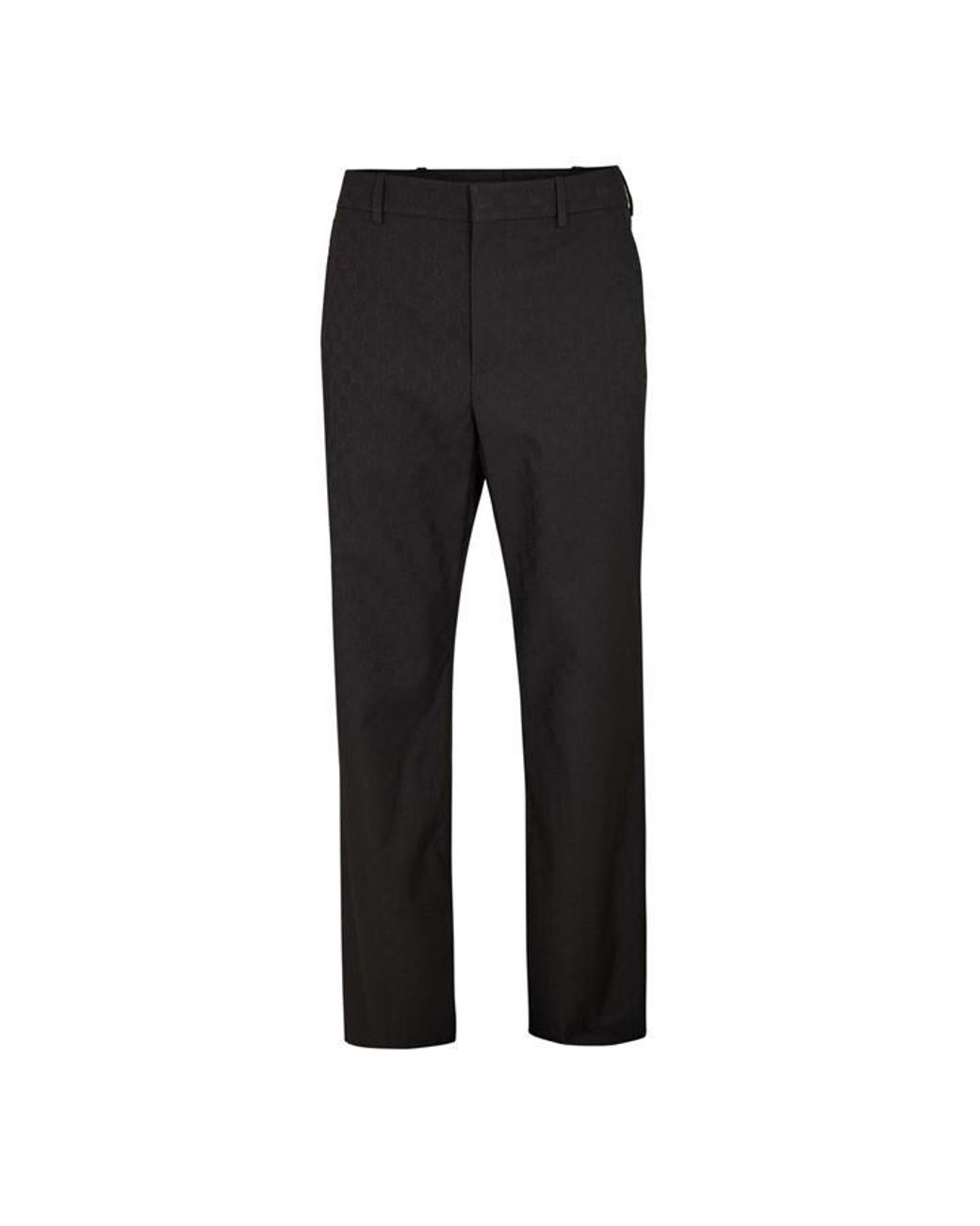 Gucci Black Straight Leg Trousers for men