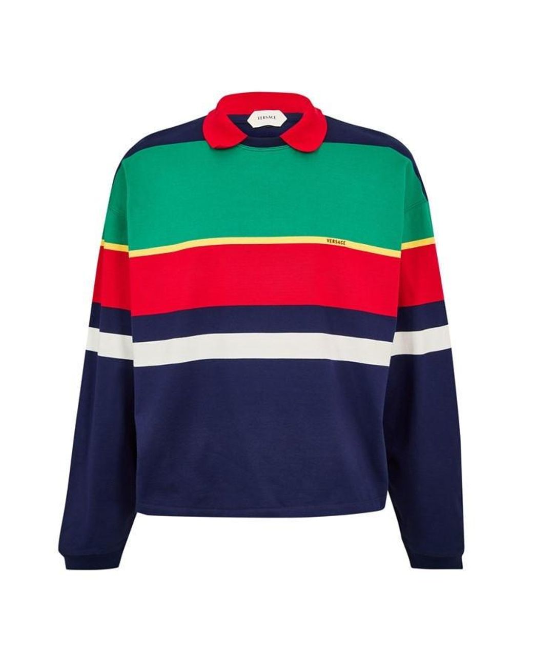 Versace Blue Crew Sweatshirt for men