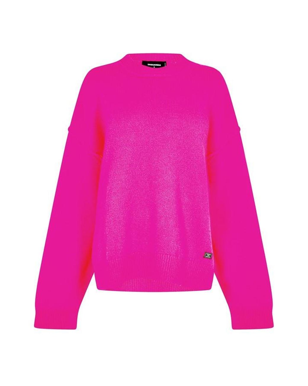 DSquared² Pink Long-Sleeve Hoodie