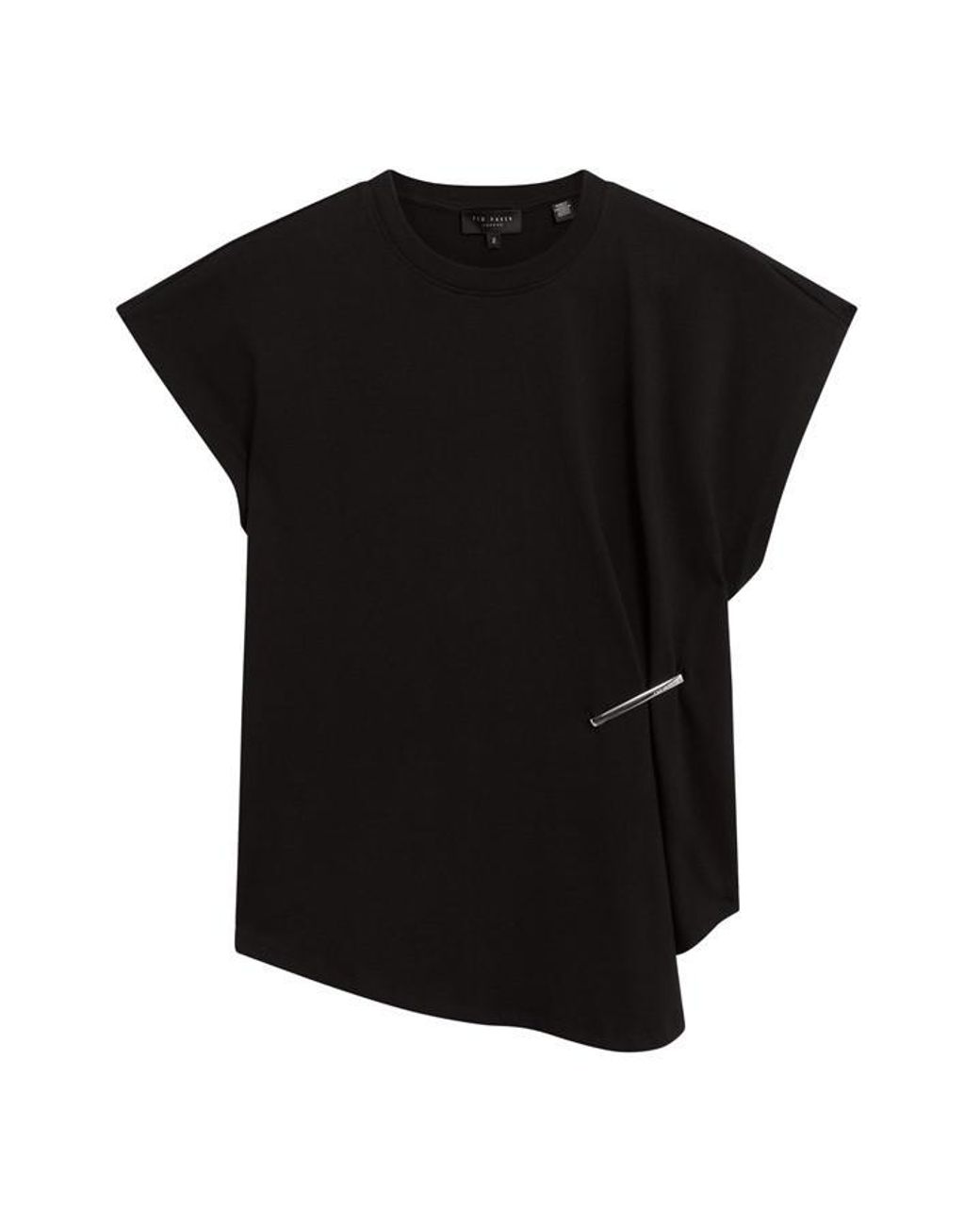 Ted Baker Black Metal Trim T-Shirt