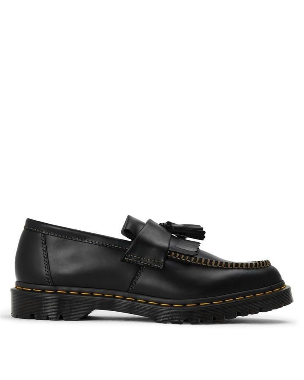 Dr. Martens Black Adrian Tassel Loafer for men