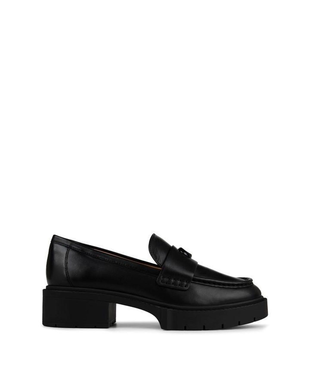 COACH Blue Leah Loafer