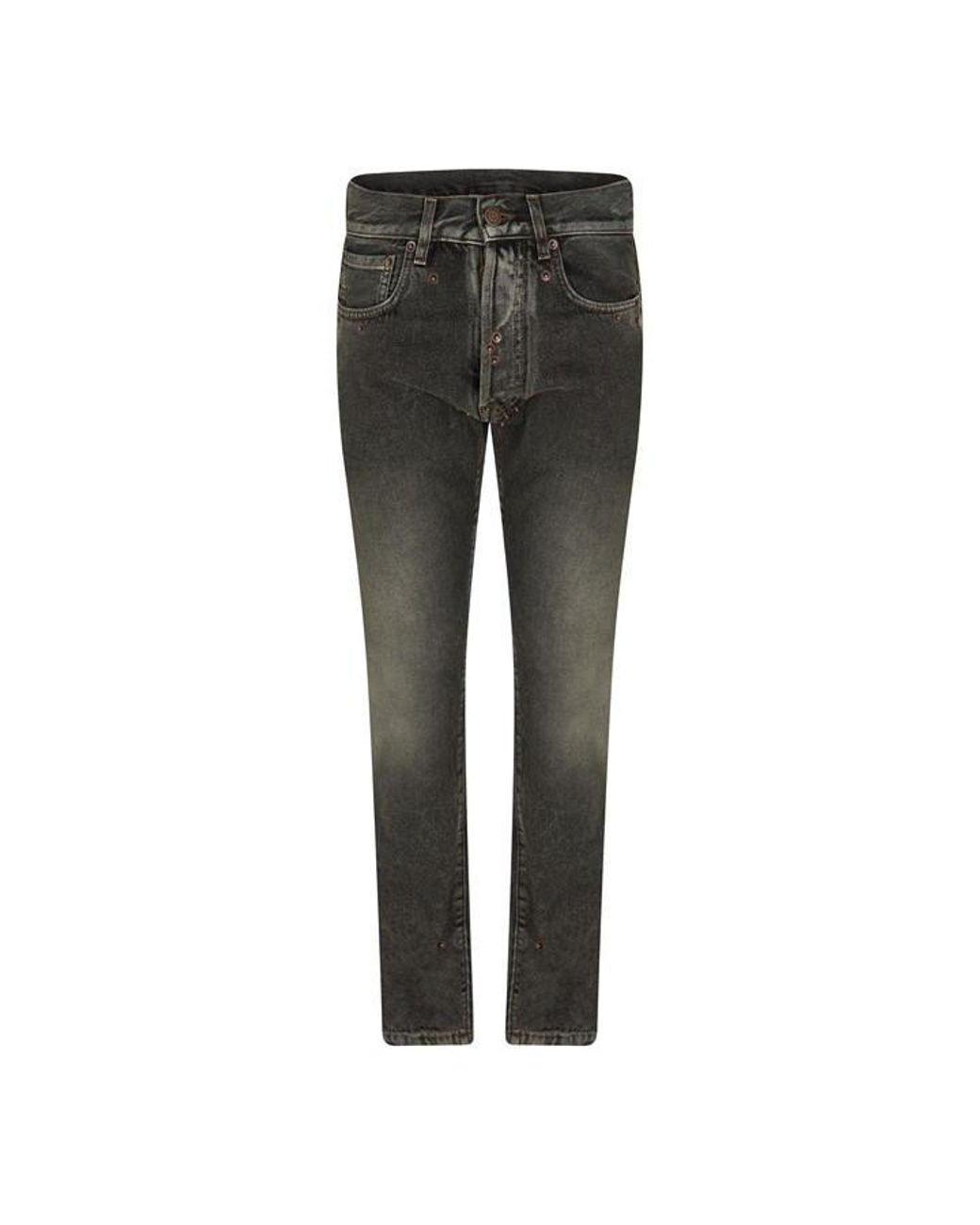 Moschino Gray Straight Leg Jeans