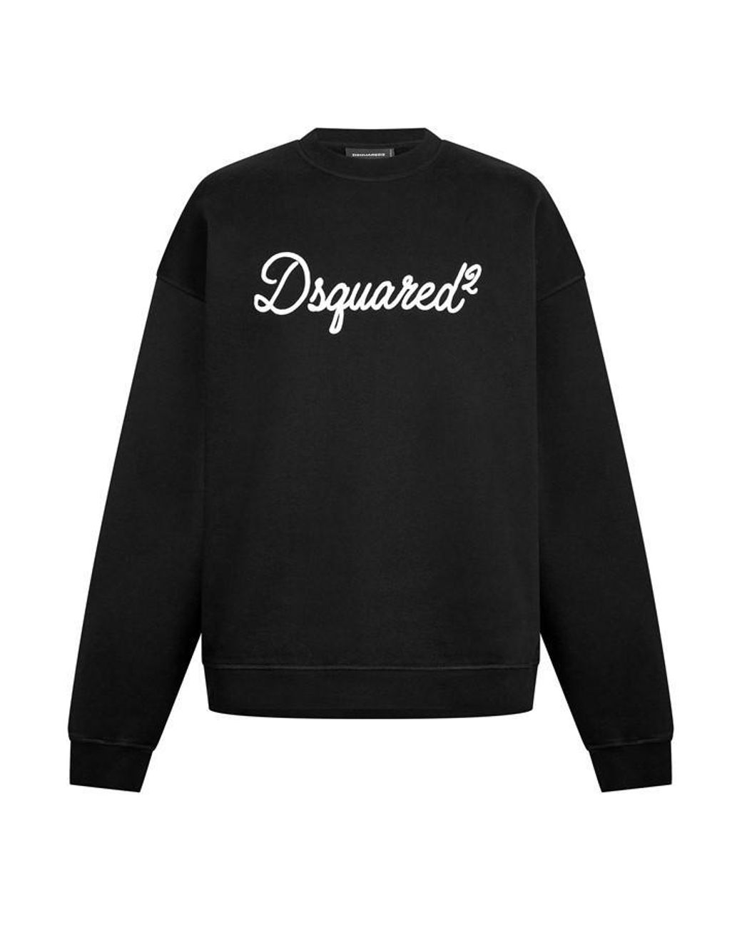 DSquared² Blue Dsq Big Signature Crew Sweatshirt for men