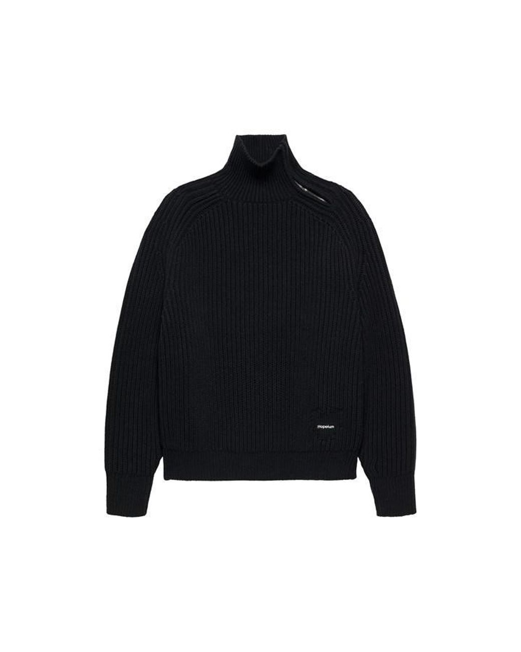 HOPEIUM Black Turtle Neck Sn64 for men