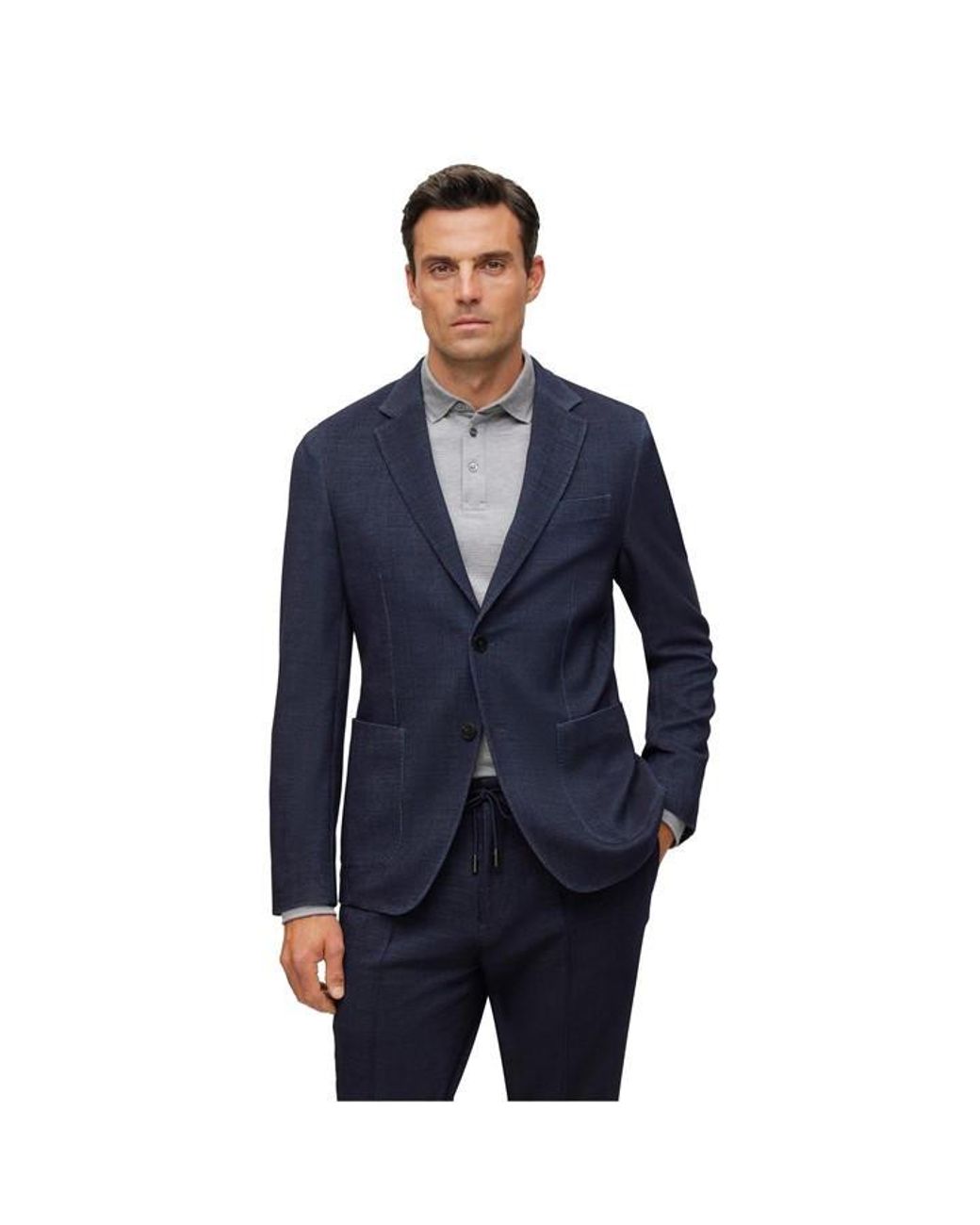 Boss Blue Heston Lp Formal Jacket for men