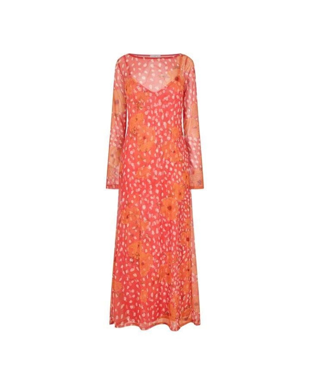 Never Fully Dressed Red Long Maxi Dress