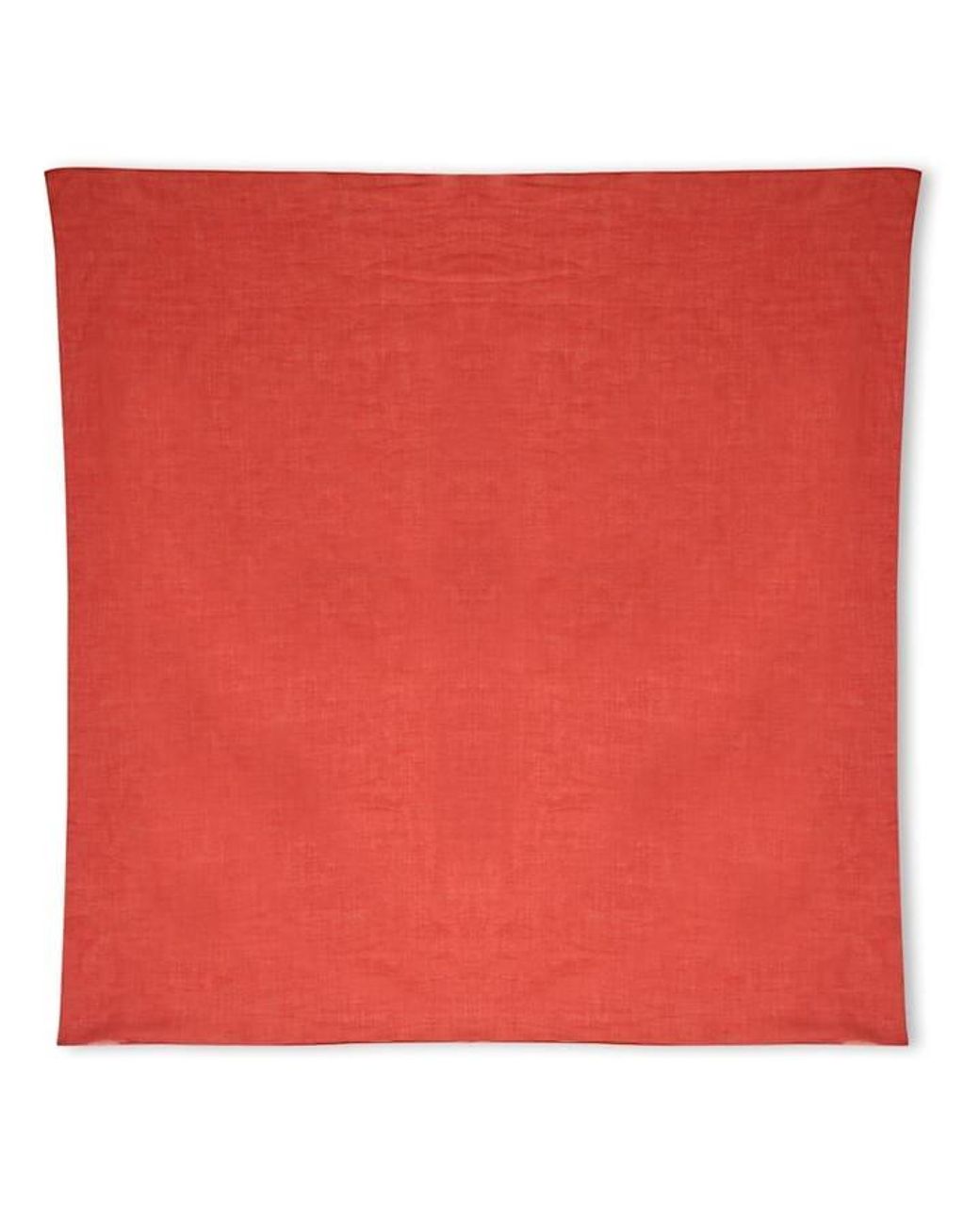 ANDAMANE Red Marley Foulard Lightweight Scarf