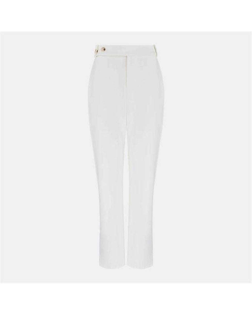 Odd Muse White The Ultimate Muse Straight Leg Trousers
