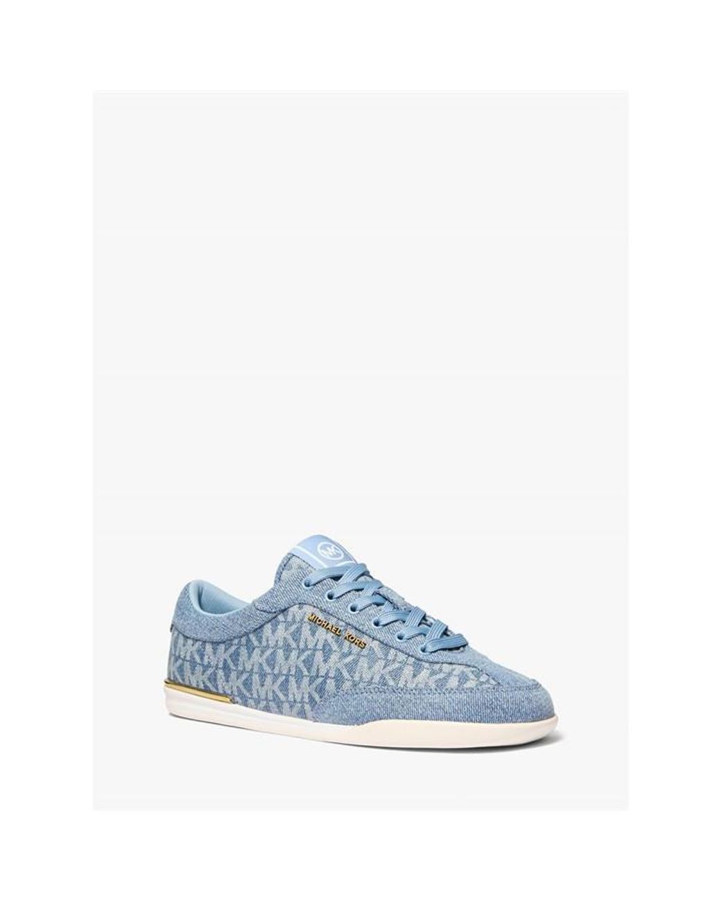 MICHAEL Michael Kors White Nolan Lace Up Low-Top Trainers