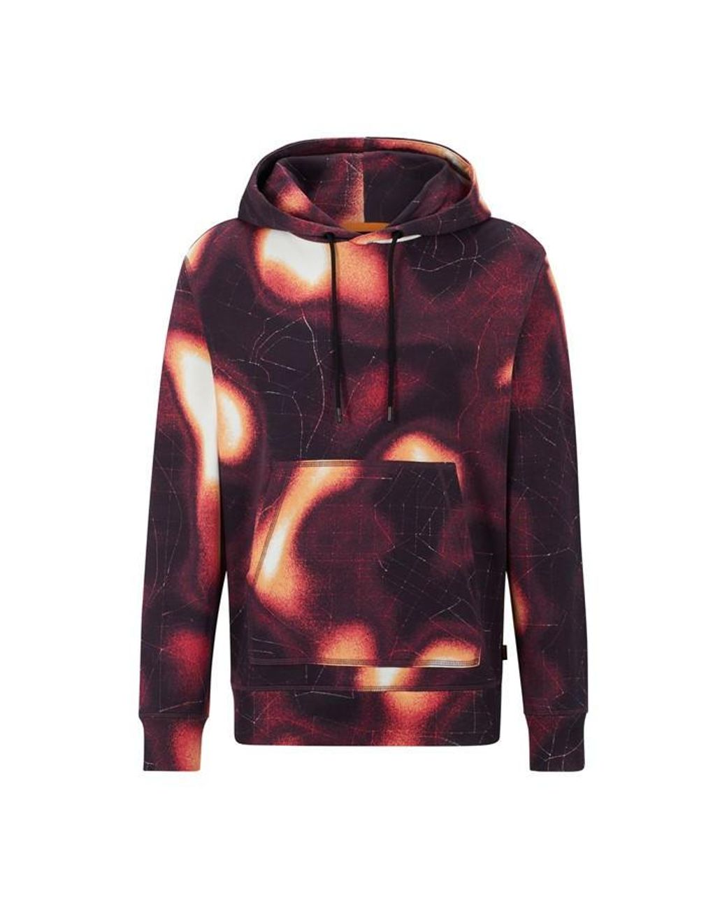 Boss Blue Weheat Pull Over Oth Hoodie for men