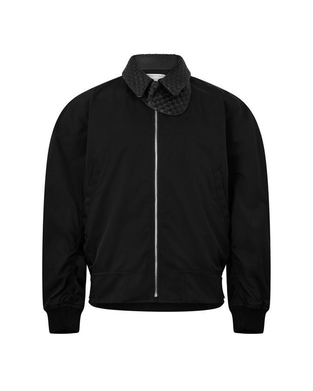 Bottega Veneta Black Bv Intrec Cllr Blous Sn64 for men
