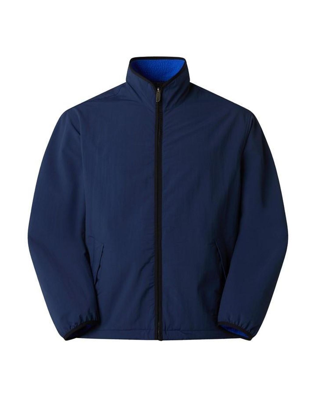 The North Face Blue Redbox Reversible Fleece Jacket for men
