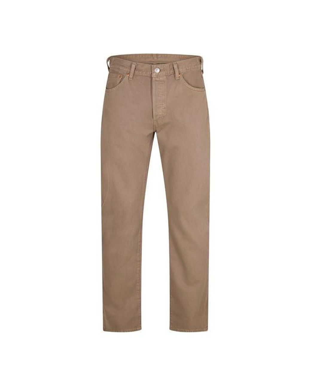 Levi's Brown Levi's 501 Original Lean Machine for men