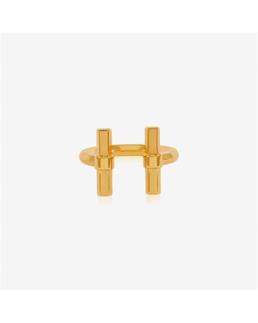 Rachel Jackson Metallic Adjustable T-Bar Band Ring