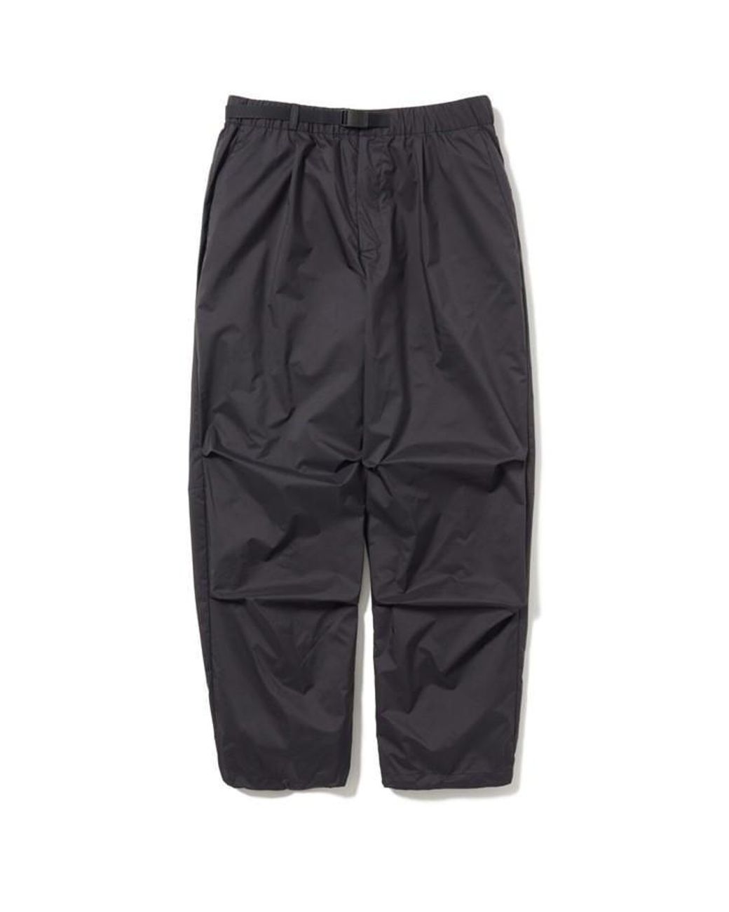Snow Peak Black Ultra Light Double Weave Water Resistant Parachute Pants