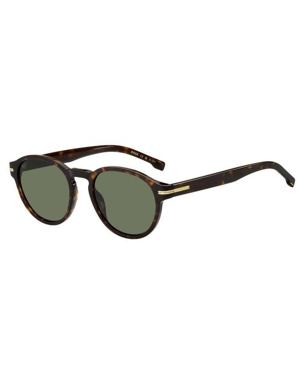 BOSS Round Sunglasses In Black For Men Lyst UK boss-round-sunglasses-in-black-for-men-lyst-uk