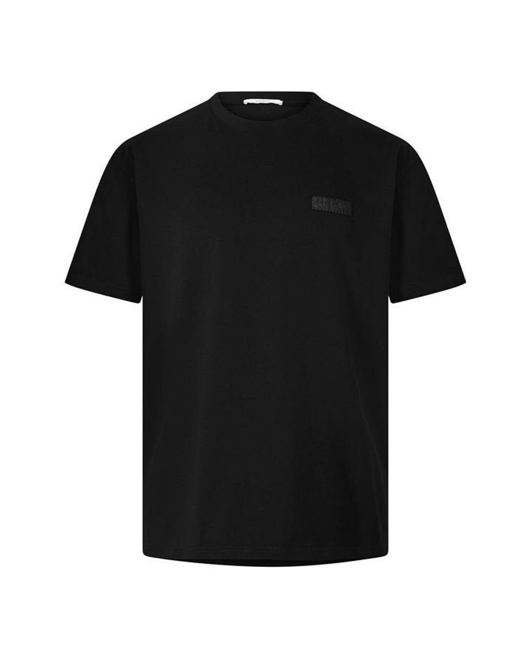 Givenchy Black Giv Tab Logo Tee Sn64 for men