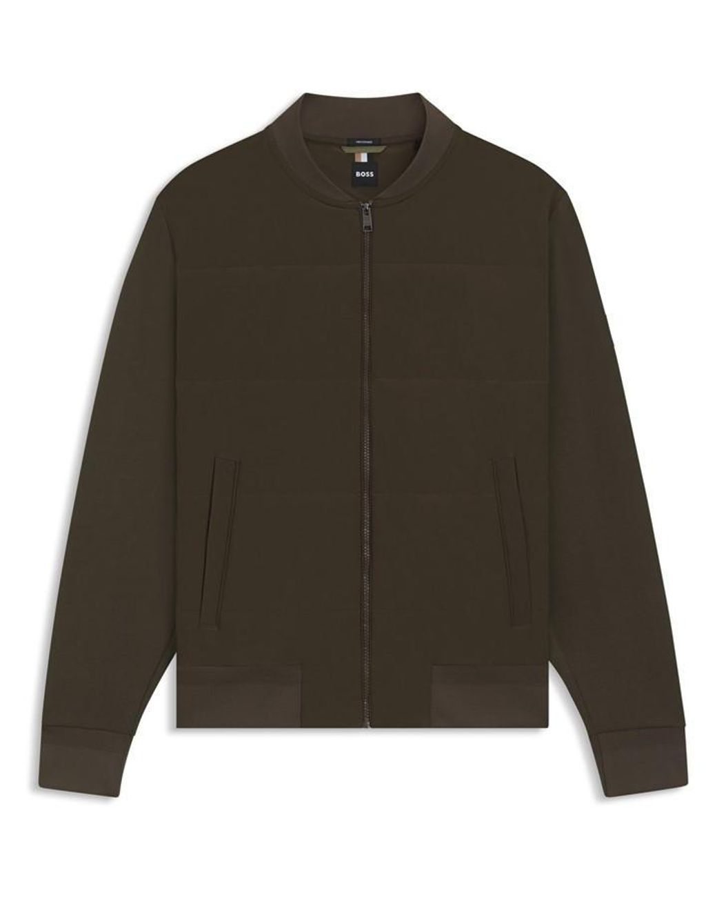 Boss Green Hbb Skiles100 Full Zipped Sweatshirt, Padded Front, Pockets for men