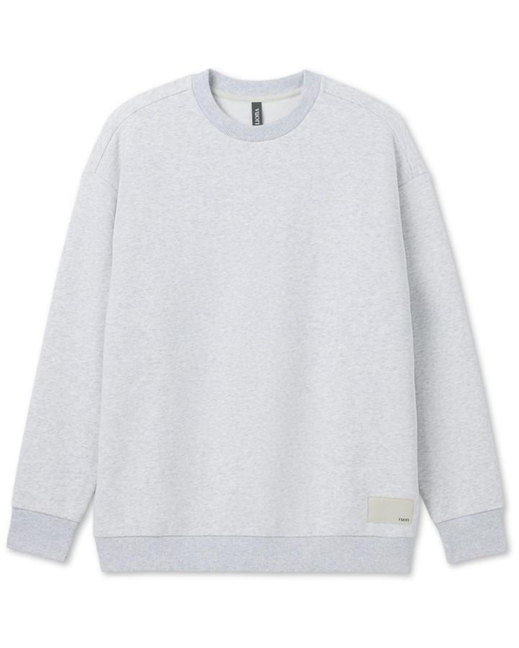 vuori White Restore Performance Crew Sweatshirt