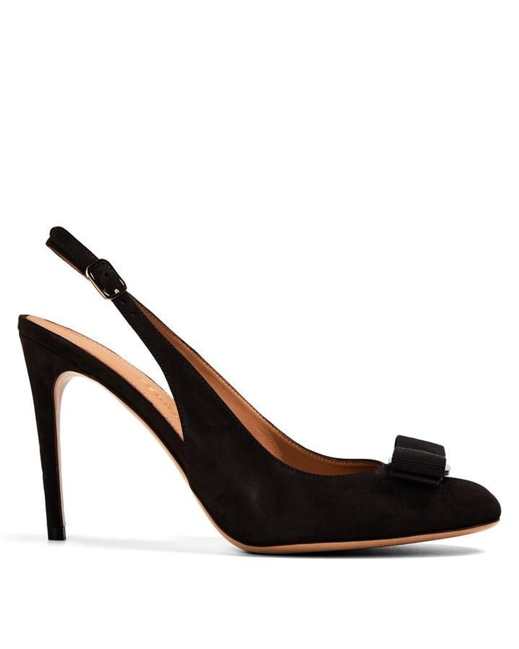 Ferragamo Black Slingbacks