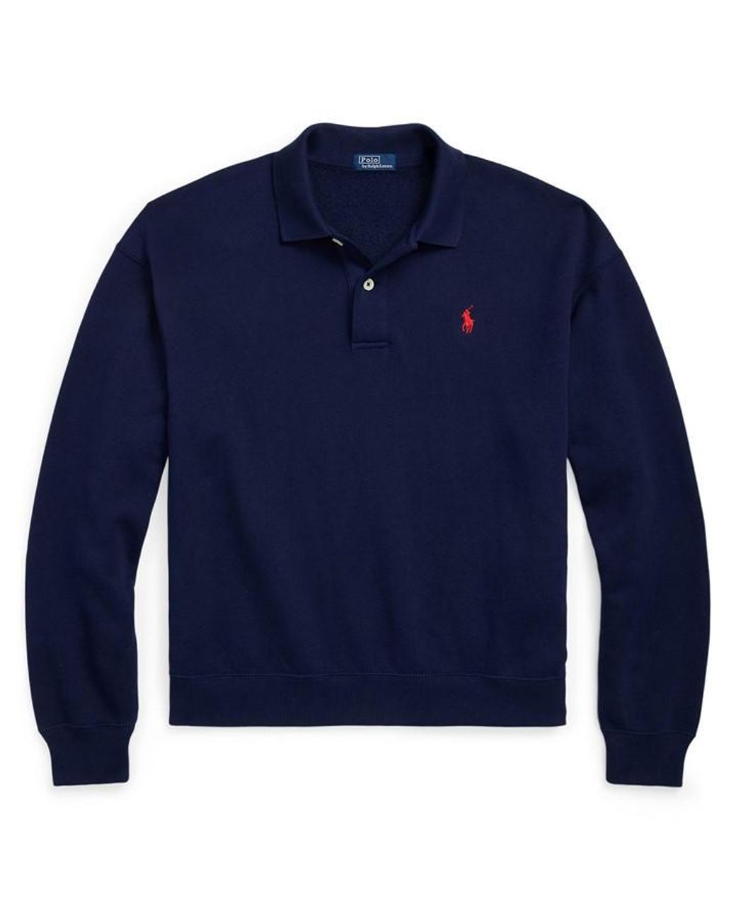 Polo Ralph Lauren Blue Polo Ls Polo Ld63