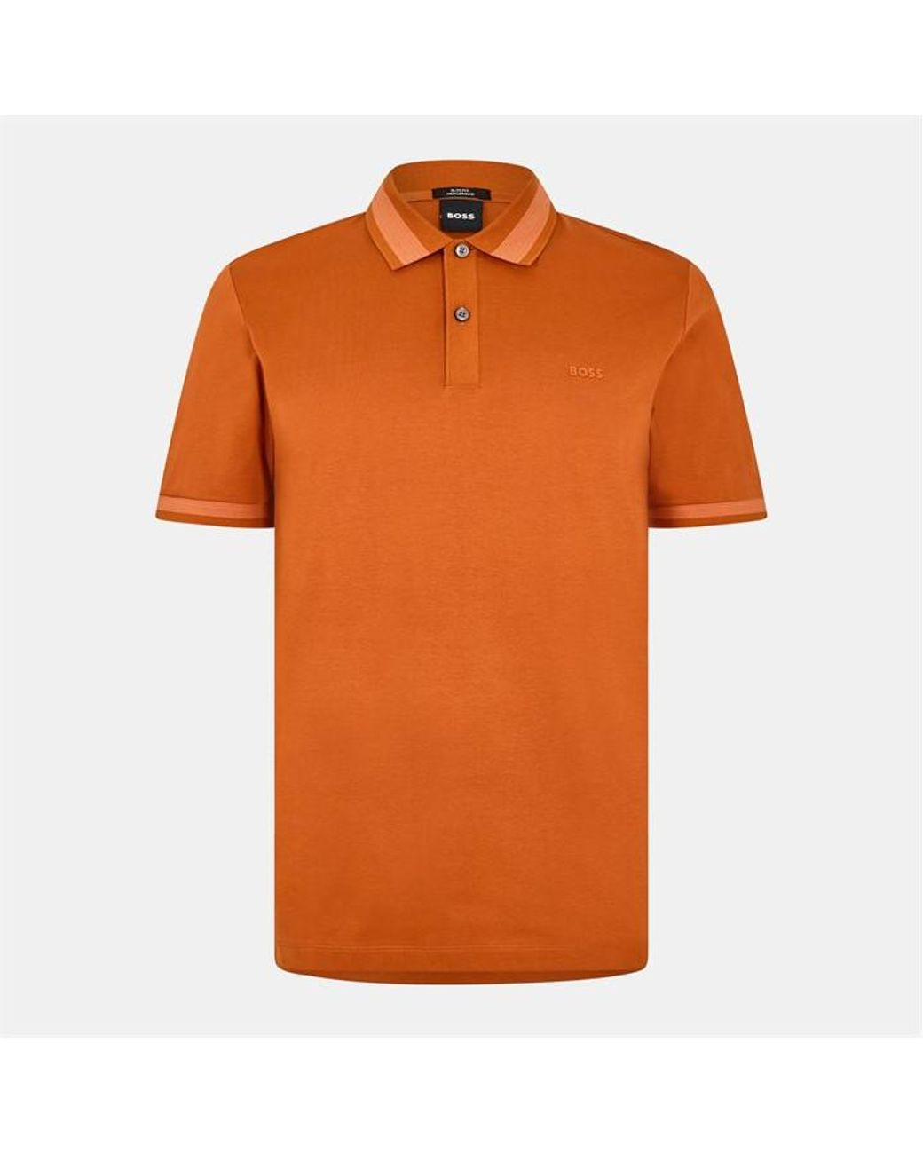 Boss Orange Hbb Phillipson Cotton Short Sleeve Polo Shirt for men