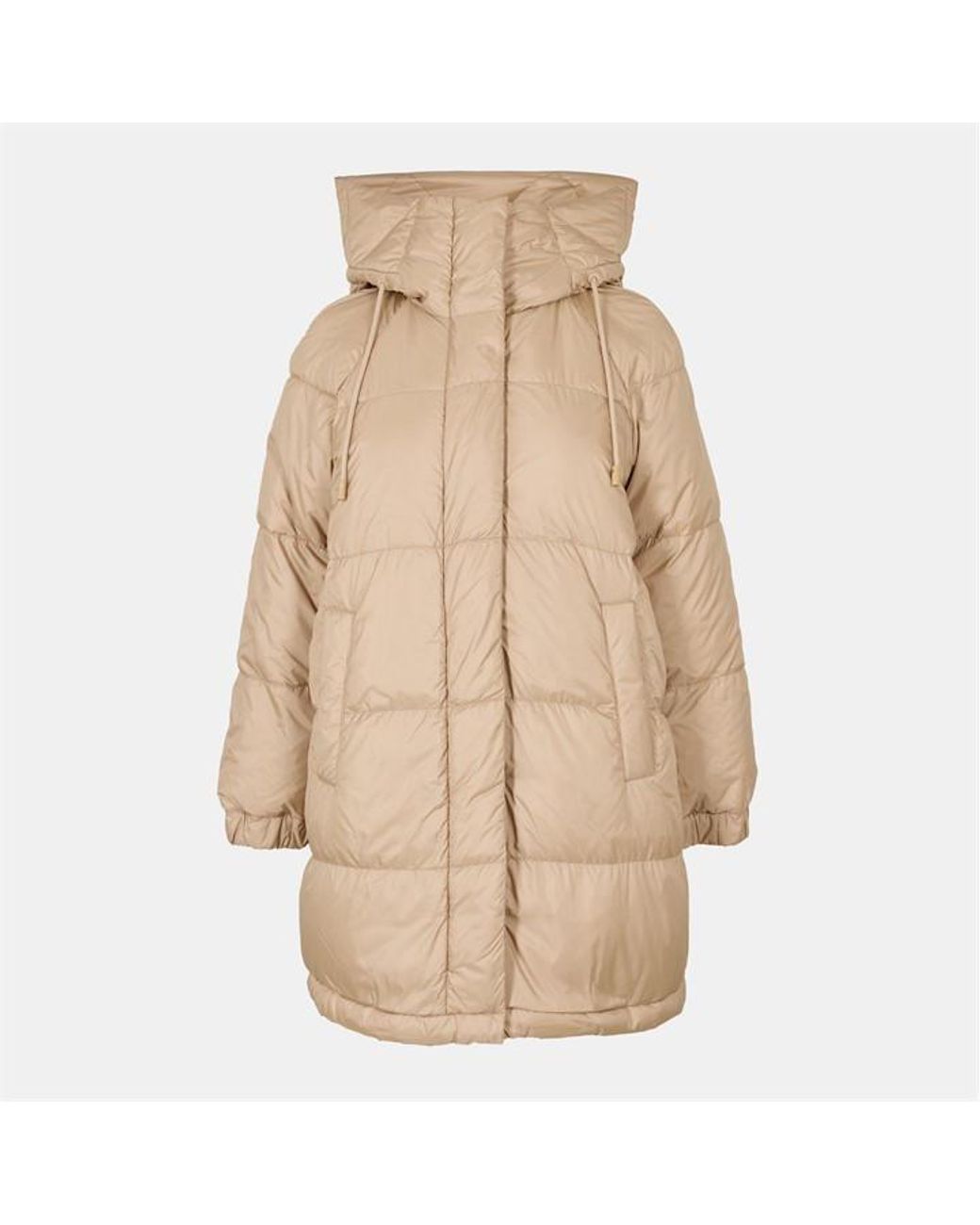 Weekend by Maxmara Natural Anfora Long Puffer Jacket
