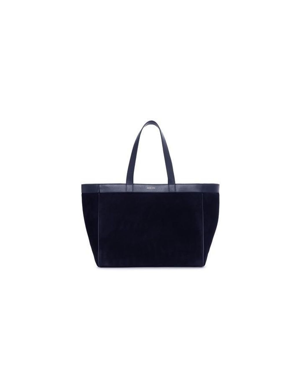 Anine Bing Blue Medium Rio Leopard Print Tote