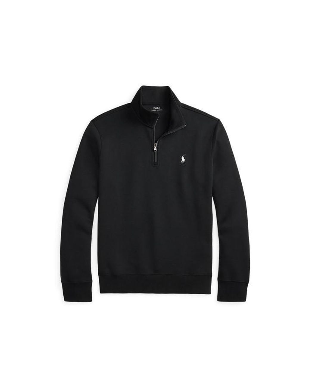 Polo Ralph Lauren Black Tech 1/4 Zip Fleece for men