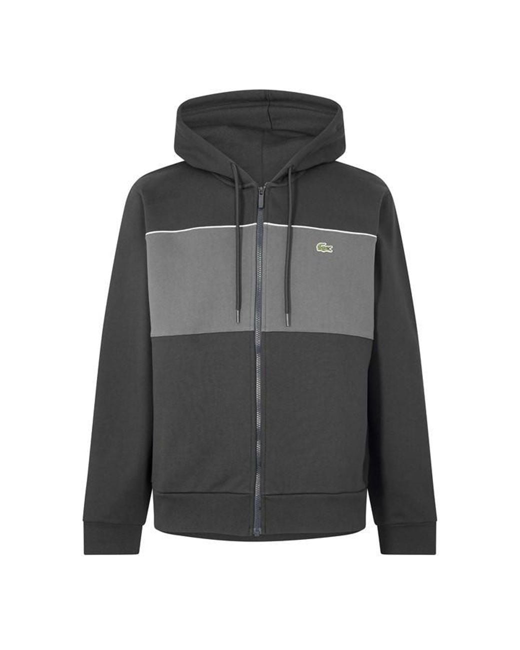 Lacoste Blue Full Zip Fleece for men