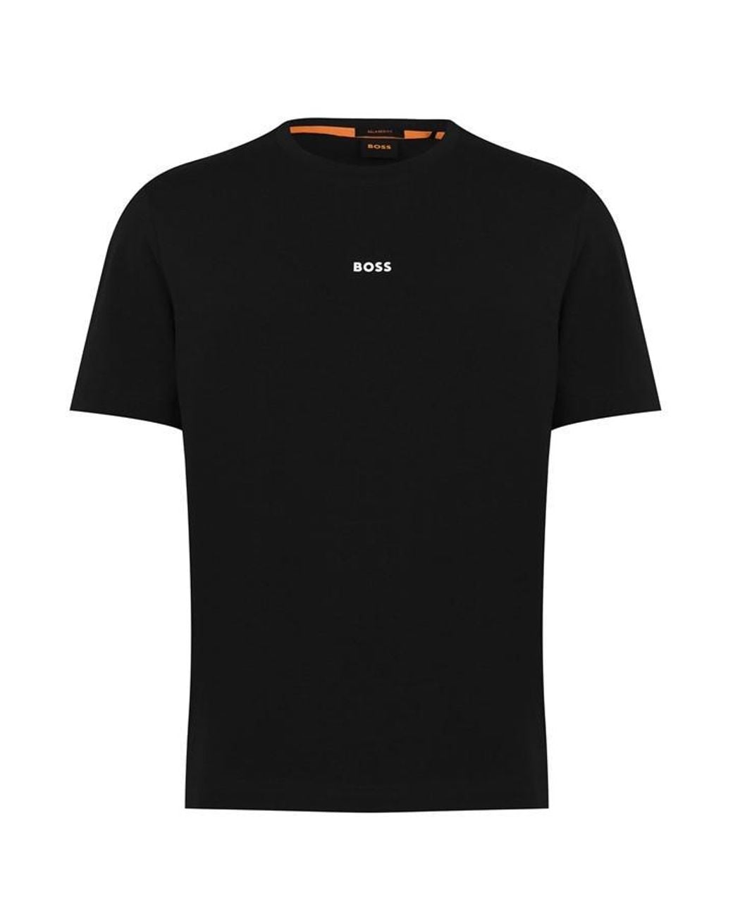 Boss Black Oversized Tchup T-Shirt With Logo Detail for men