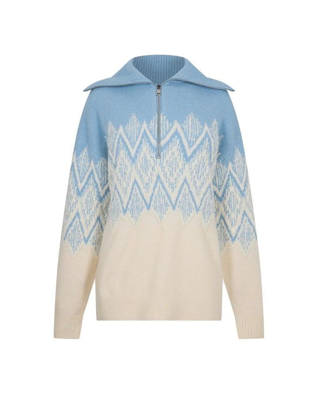 Varley Blue Hedda Sweater