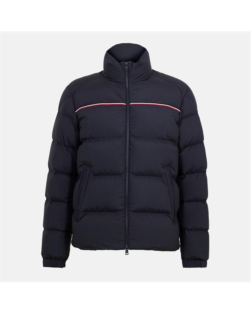 Moncler Blue Down Weather-Resistant Medium Puffer Jacket for men