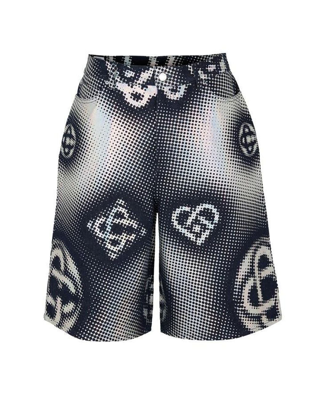 Casablanca Blue Chino Shorts for men